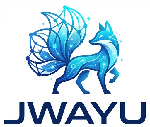 JWAYU nine-tailed neural fox logo